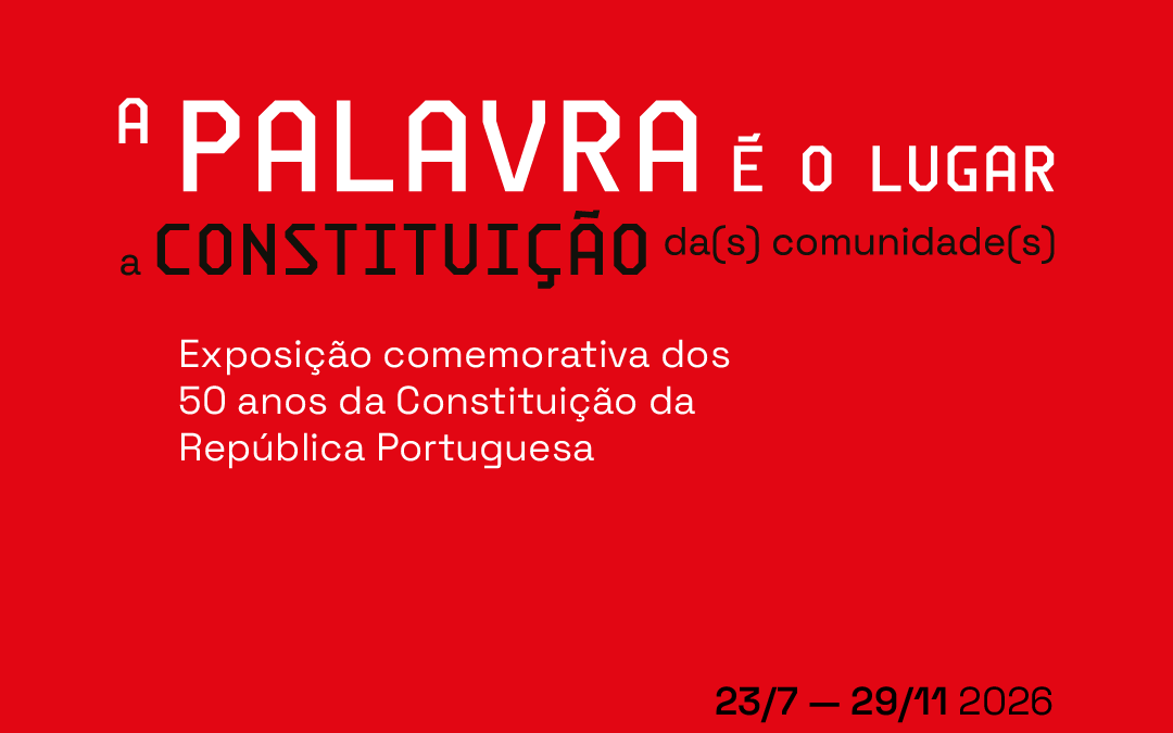 «A Palavra é o Lugar: A Constituição da(s) Comunidade(s)»